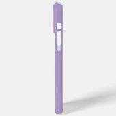 カスタムおもしろい文字考えより愚かな紫 Case-Mate iPhoneケース (裏面 / 左)