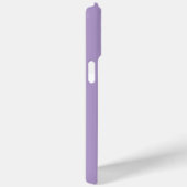 カスタムおもしろい文字考えより愚かな紫 Case-Mate iPhoneケース (裏面 / 右)