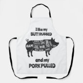 カスタムおもしろい料理長 エプロン (正面)