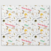 カスタムおもしろい漫画DIYツール白い包装紙 ラッピングペーパー (フラット)