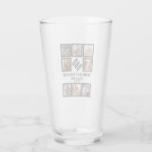 カスタムおもしろい父の日パパギフト8 Photo Collage タンブラーグラス (裏面)