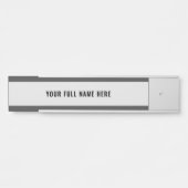 カスタムお名前のドアサイン色とフォントを選択 サインプレート (正面)