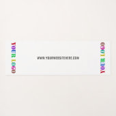 カスタムお客様のロゴと文字ヨガマットプロモーション ヨガマット (裏面(横))