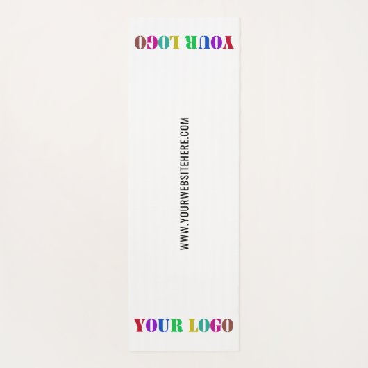 カスタムお客様のロゴと文字ヨガマットプロモーション ヨガマット (裏面)