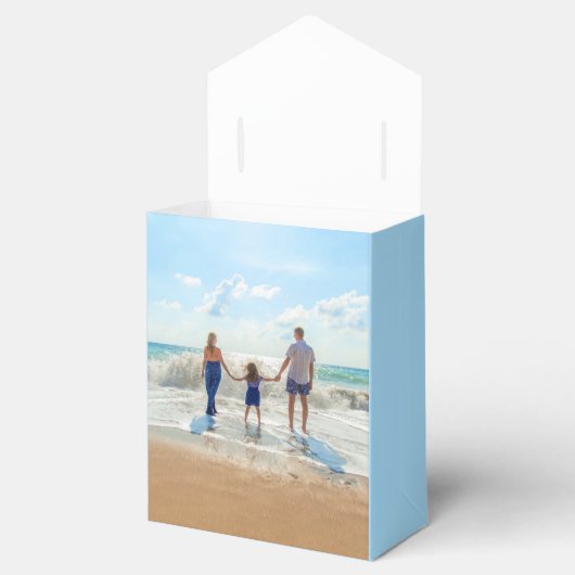 カスタムお気に入りの写真またはギフトボックス家族の写真 フェイバーボックス (オープン)