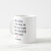 カスタムお気に入りの孫 コーヒーマグカップ (正面左)