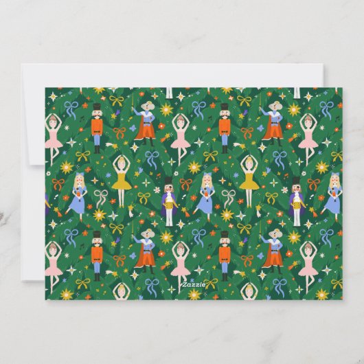 カスタムお洒落クリスマスくるみ割りフェスティバル シーズンカード (裏面)