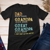 カスタムお父さん保にはIが贈り物を Tシャツ