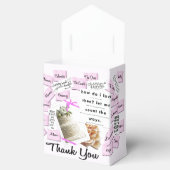 カスタムお礼結婚と記念日のお願い フェイバーボックス (オープン)