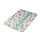 カスタムかわいい動物キッズルームデコル バスマット (アングル)