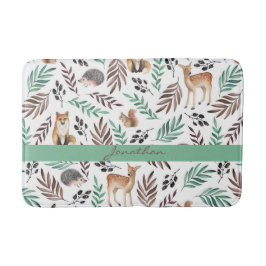 カスタムかわいい動物キッズルームデコル バスマット