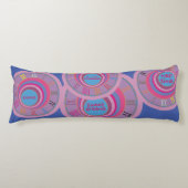 カスタムかわいらしガーリー回り回りトルネードかわいいアート ボディピロー (正面)