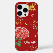 カスタムかわいらし可愛い色の花ガーデンハンドドロー Case-Mate iPhoneケース (裏面)