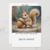 カスタムがん資金集めイベント招待状 招待状 (正面/裏面)