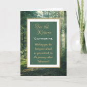 カスタムが引退を願う！退職 カード (正面)