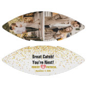 カスタムが次の夫婦の名前と写真を捕まえる アメリカンフットボール (パネル)