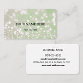 カスタムきらめく《写真》ぼけ味 名刺 (正面/裏面)