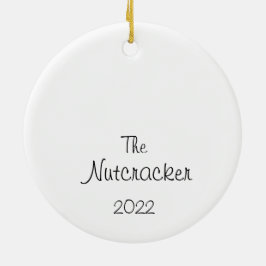 カスタムくるみ割り花/アラビアコーヒー/雪 セラミックオーナメント