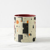 カスタムこうもりハロウィーン – 恐ろしいハロウィーンのダークブレンド マグカップ (中央)