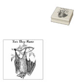 カスタムこうもり小規模企業 ラバースタンプ (押印)