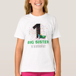 カスタムごみトラック誕生日パーティシスター Tシャツ