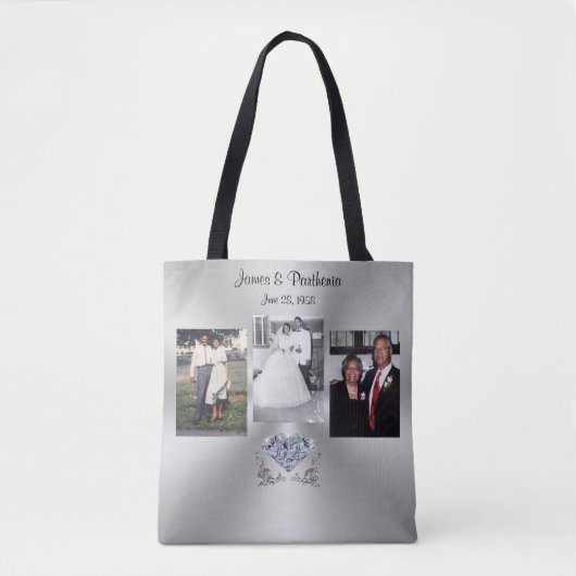 カスタムご注文のフォトトートバッグ トートバッグ (正面)