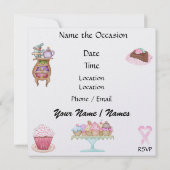 カスタムご注文#2 – 詳細来! 招待状 (裏面)