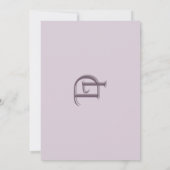 カスタムご注文RSVPイマニ&ダコタ 招待状 (裏面)