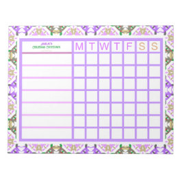 カスタムすてきADHDガールズウーメンズプランナー ノートパッド