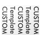 カスタムすべてのページノートブック40ページ8.5"x11" ノートパッド (正面)