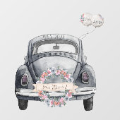 カスタムたった今結婚しました ウィンドウサイン (シート)