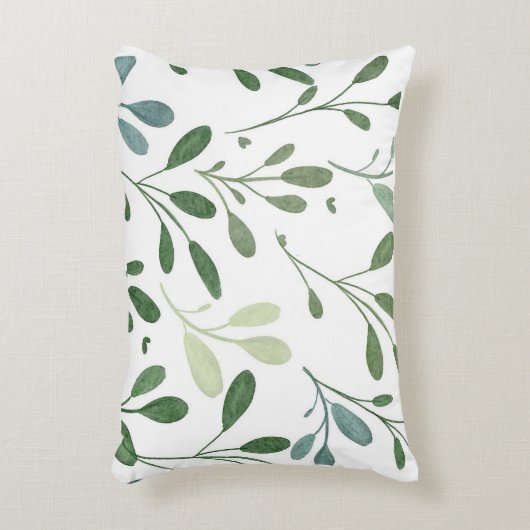 (カスタムつや消しポリエステルアクセント枕16" x 12") アクセントクッション (正面(垂直))