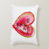 カスタムつや消しポリエステ枕16" x 12" アクセントクッション (裏面(縦))