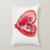 カスタムつや消しポリエステ枕16" x 12" アクセントクッション (正面(垂直))