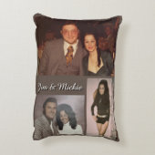 カスタムつや消しポリエステ枕16" x 12" アクセントクッション (裏面(縦))