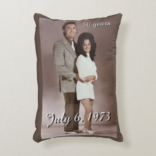 カスタムつや消しポリエステ枕16" x 12" アクセントクッション (正面(垂直))