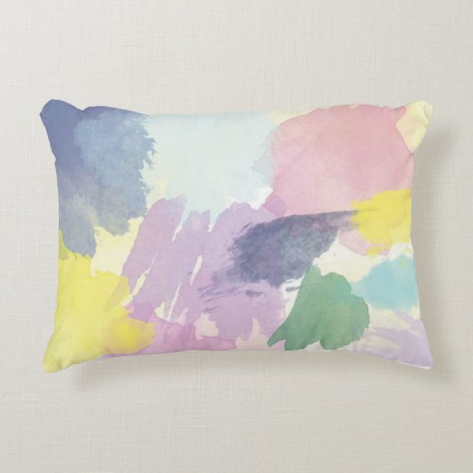 カスタムつや消しポリエステ枕16" x 12" アクセントクッション (正面)