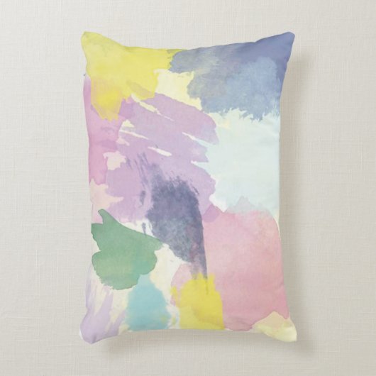 カスタムつや消しポリエステ枕16" x 12" アクセントクッション (正面(垂直))