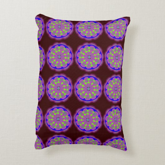 カスタムつや消しポリエステ枕16" x 12" アクセントクッション (裏面(縦))