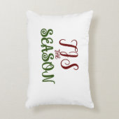 カスタムつや消しポリエステ枕16" x 12" アクセントクッション (正面(垂直))