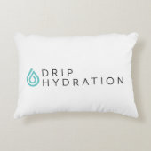 カスタムつや消しポリエステ枕16" x 12" アクセントクッション (正面)