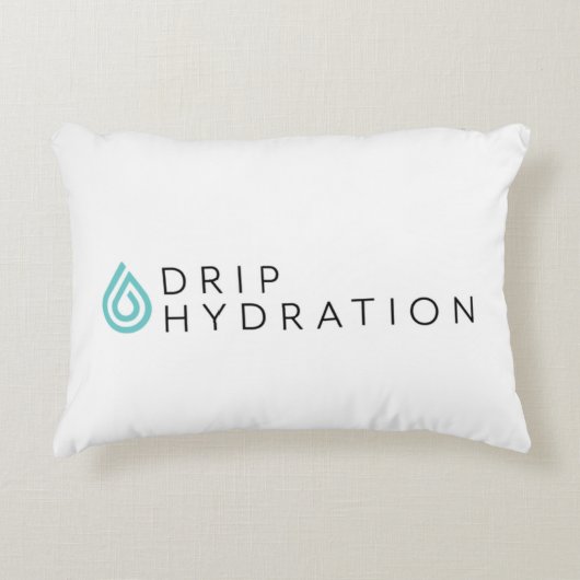 カスタムつや消しポリエステ枕16" x 12" アクセントクッション (正面)