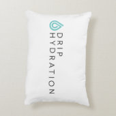 カスタムつや消しポリエステ枕16" x 12" アクセントクッション (裏面(縦))