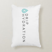 カスタムつや消しポリエステ枕16" x 12" アクセントクッション (正面(垂直))