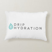 カスタムつや消しポリエステ枕16" x 12" アクセントクッション (裏面)