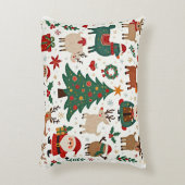 カスタムつや消しポリエステ枕16" x 12" アクセントクッション (正面(垂直))