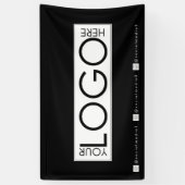 カスタムつるのバナー記号ロゴのソーシャルメディアのアイコン 横断幕 (縦)