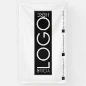 カスタムつるのバナー記号ロゴのソーシャルメディアのアイコン 横断幕 (縦)