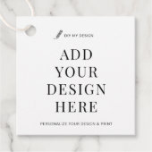 カスタムつるラベル印刷2x2"お気に入りギフトラベル フェイバータグ (正面)