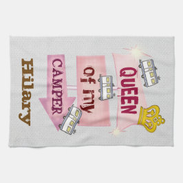 カスタムでおもしろいなRVingのトレーラ・キャンプの台所タオル キッチンタオル